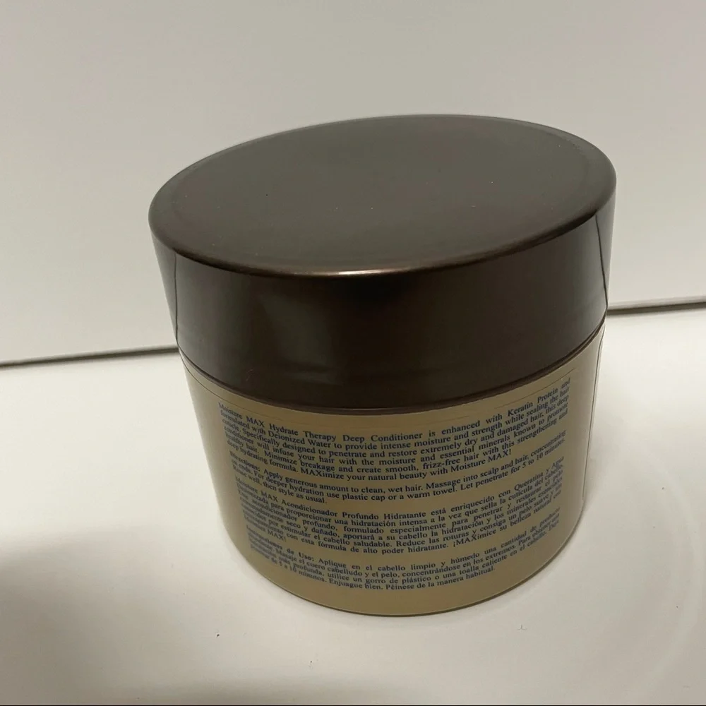 Lustrasilk Moisture Max Keratin Protein Hydrate Therapy Deep Conditioner HTF